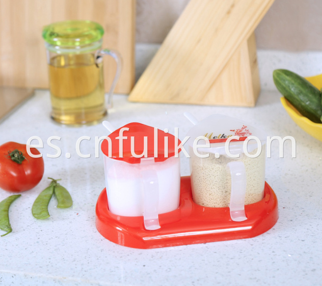 Red Plastic Kitchenware